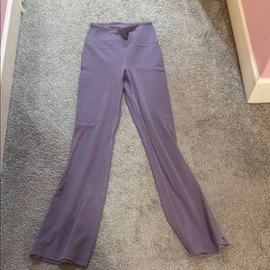Lululemon lavender flare leggings